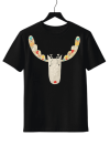 Tricou pictat manual Tender Reindeer