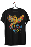 Tricou pictat manual Phoenix