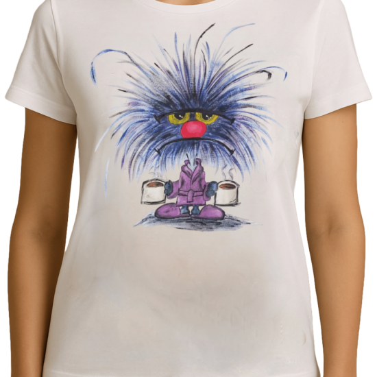 Tricou pictat manual Somnoros