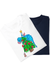 Tricou Crăciun Dragonul și Bradul Fermecat